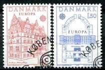 Danmark Afa 658 - 59 Stemplet