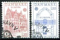 Danmark Afa 658 - 59 Stemplet