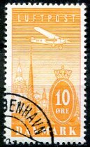 Danmark Afa 216 Stemplet