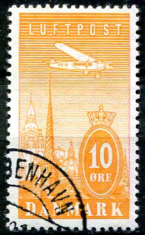Danmark Afa 216 Stemplet