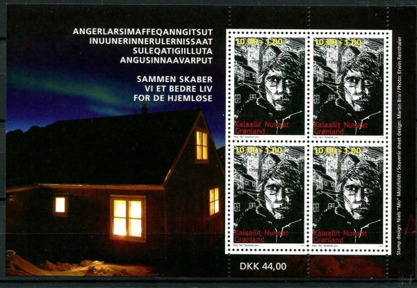 Grønland Afa 668 Postfrisk Miniark