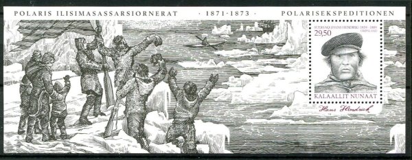 Grønland Afa 630 Postfrisk Miniark