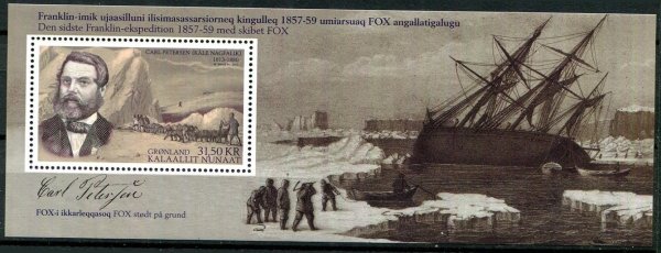 Grønland Afa 659 Postfrisk Miniark