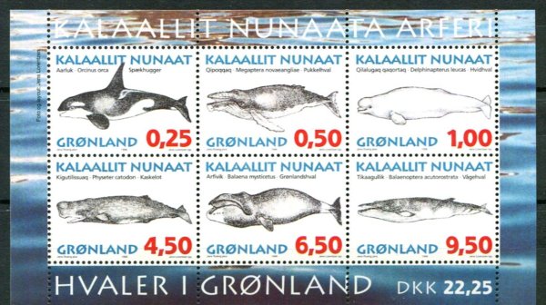 Grønland Afa 295 Postfrisk Miniark