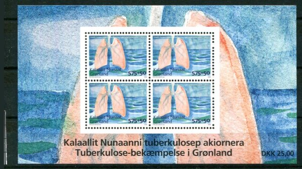 Grønland Afa 514 Postfrisk Miniark