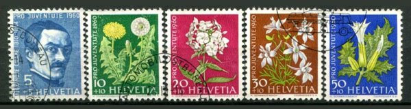 Schweiz Afa 718 - 22 Stemplet