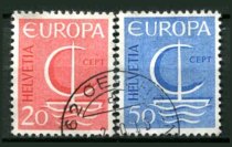 Schweiz Afa 838 - 39 Stemplet