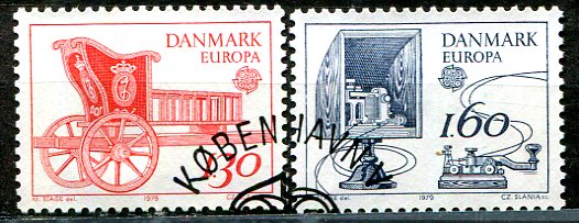 Danmark Afa 682 - 83 Stemplet