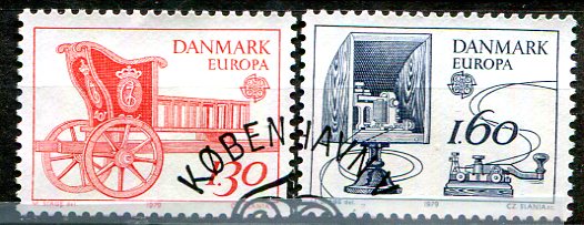 Danmark Afa 682 - 83 Stemplet