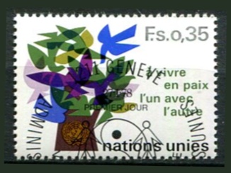 Geneve Afa 73 Stemplet