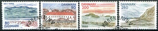 Danmark Afa 686 - 89 Stemplet