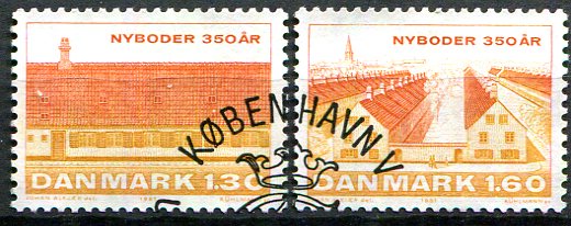 Danmark Afa 725 - 26 Stemplet