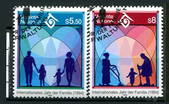 Wien Afa 163 - 64 Stemplet