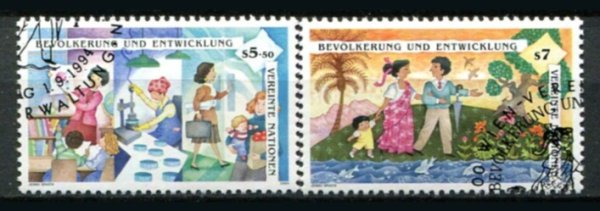 Wien Afa 177 - 78 Stemplet