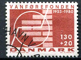Danmark Afa 694 Stemplet