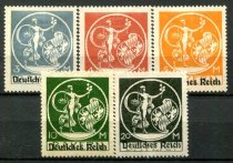 Tyske Rige Afa 135 - 39 Ustemplet