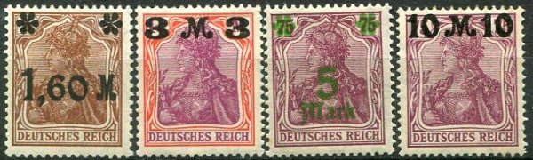 Tyske Rige Afa 154 - 57 Ustemplet