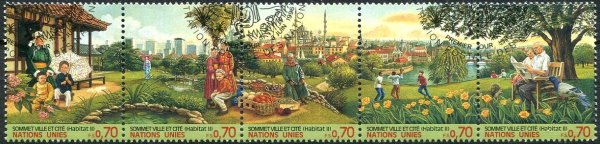 Geneve Afa 297 - 01 Stemplet Sammentryk