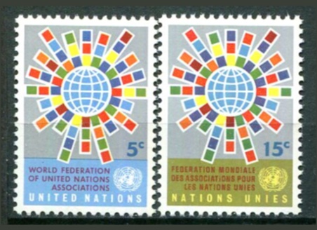 New York Afa 163 - 64 Postfrisk
