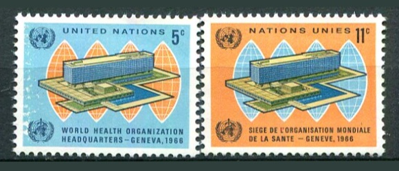 New York Afa 166 - 67 Postfrisk