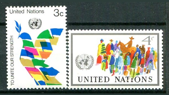 New York Afa 286 - 87 Postfrisk