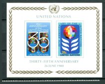 New York Afa 345 Postfrisk Miniark
