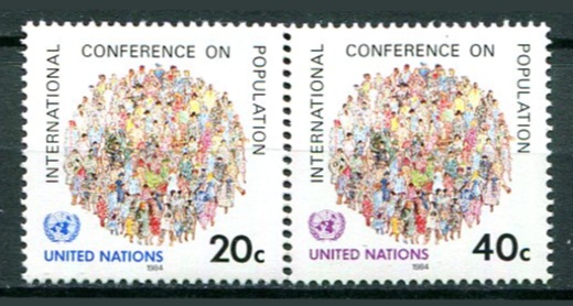 New York Afa 438 - 39 Postfrisk