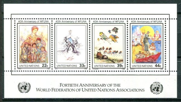New York Afa 514 - 17 Postfrisk Miniark