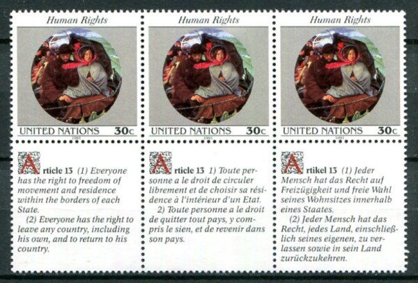 New York Afa 623 Postfrisk Sammentryk