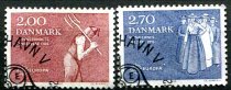 Danmark Afa 747 - 48 Stemplet