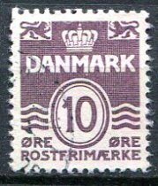 Danmark Afa 235a Stemplet