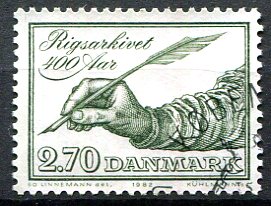 Danmark Afa 755 Stemplet