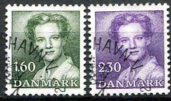 Danmark Afa 756 - 57 Stemplet