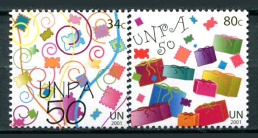 New York Afa 885 - 86 Postfrisk
