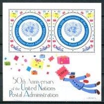 New York Afa 887 Postfrisk Miniark