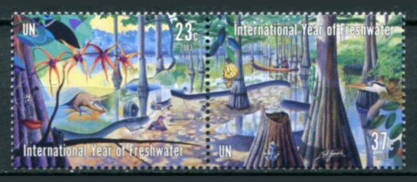 New York Afa 947 - 48 Postfrisk Sammentryk