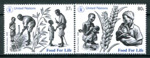 New York Afa 1001 - 02 Postfrisk