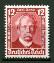 Tyske Rige Afa 600 Postfrisk