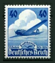 Tyske Rige Afa 598 Postfrisk