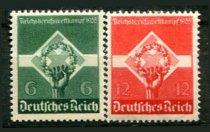 Tyske Rige Afa 566 - 67 Ustemplet