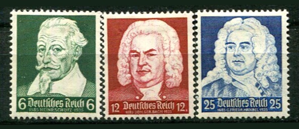 Tyske Rige Afa 568 - 70 Ustemplet