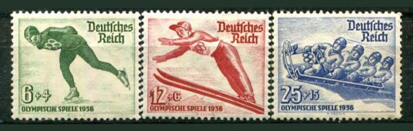 Tyske Rige Afa 595 - 97 Postfrisk