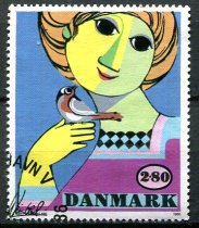Danmark Afa 849 Stemplet