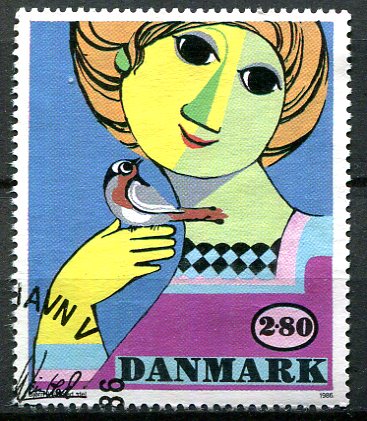 Danmark Afa 849 Stemplet