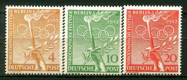 Berlin Afa 88 - 90 Postfrisk
