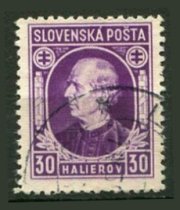 Slovakiet Afa 28 Stemplet