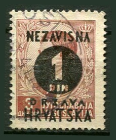Kroatien Afa 24 Stemplet