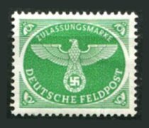 Tyske Rige Afa 05 Ustemplet Feltpost