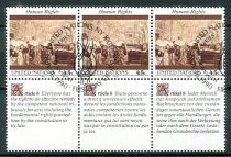 New York Afa 607 Stemplet Sammentryk