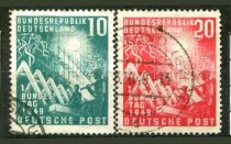 Tyskland Afa 1074 - 75 Stemplet